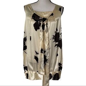 Karen Zambos Vintage Couture Black Silk Dress Size M